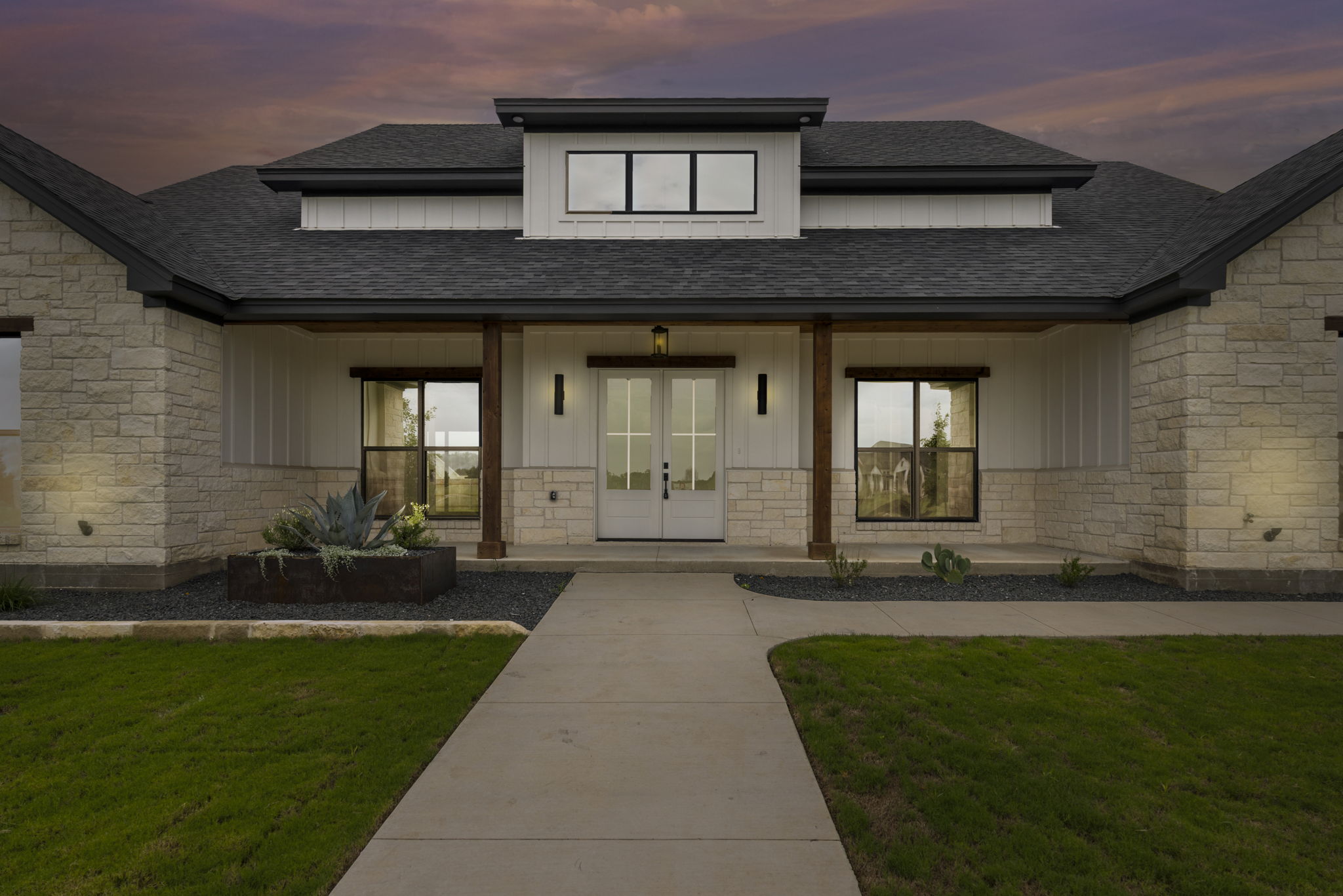 Front Elevation dark